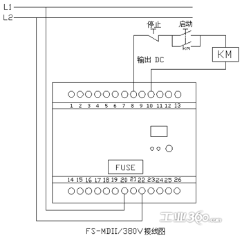 产品仓库 仪器仪表 >>正文   ·fs-mdⅡ/e防晃电系列产品电气接线图及