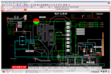 蛣2锅炉系统主画面
