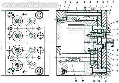 图2模具结构