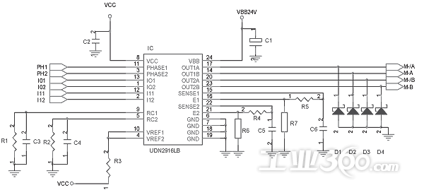 udn2916lb应用电路